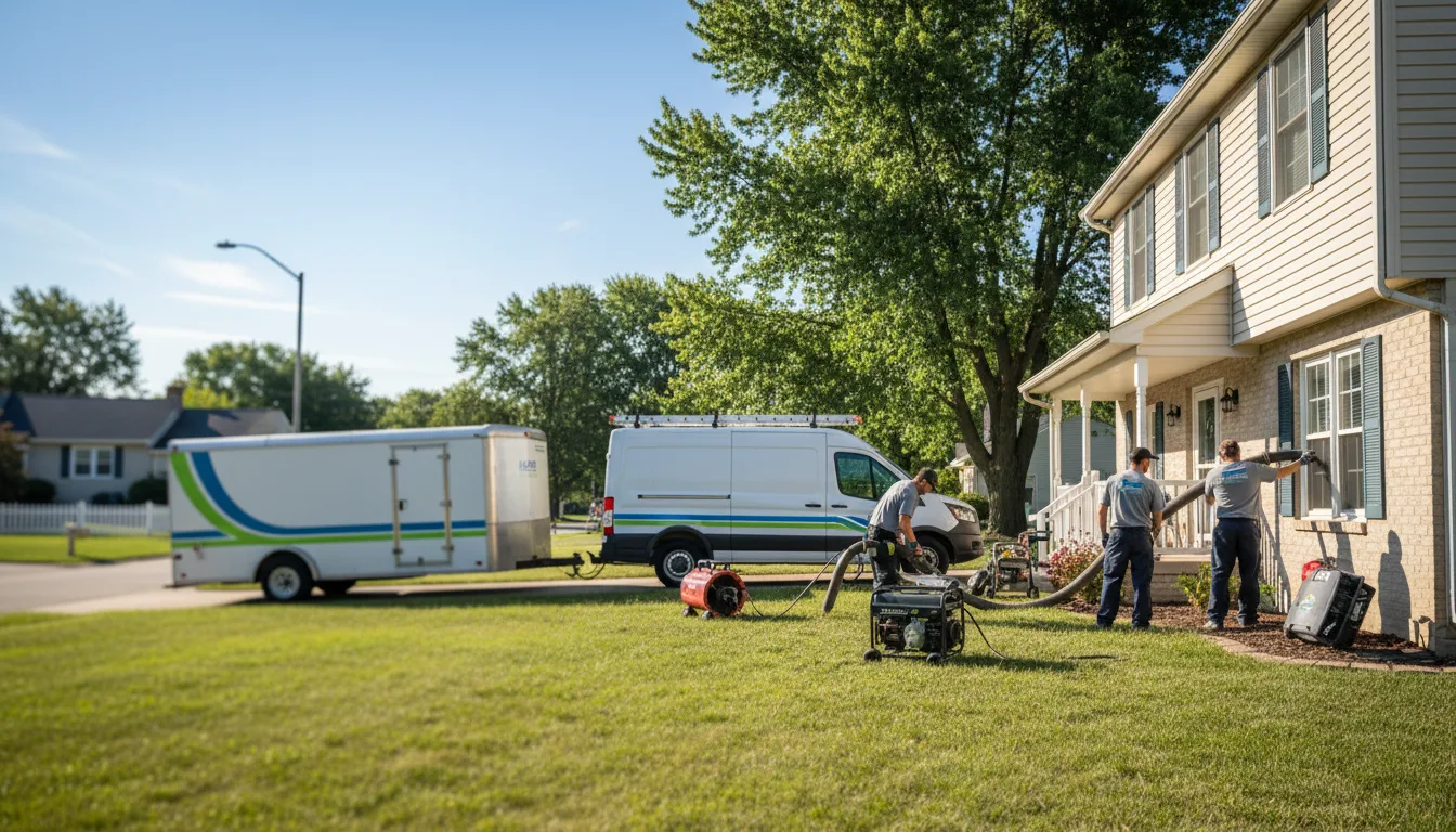 Flooded Basement Restoration And Cleanup With Repair in Tram, KY near me
